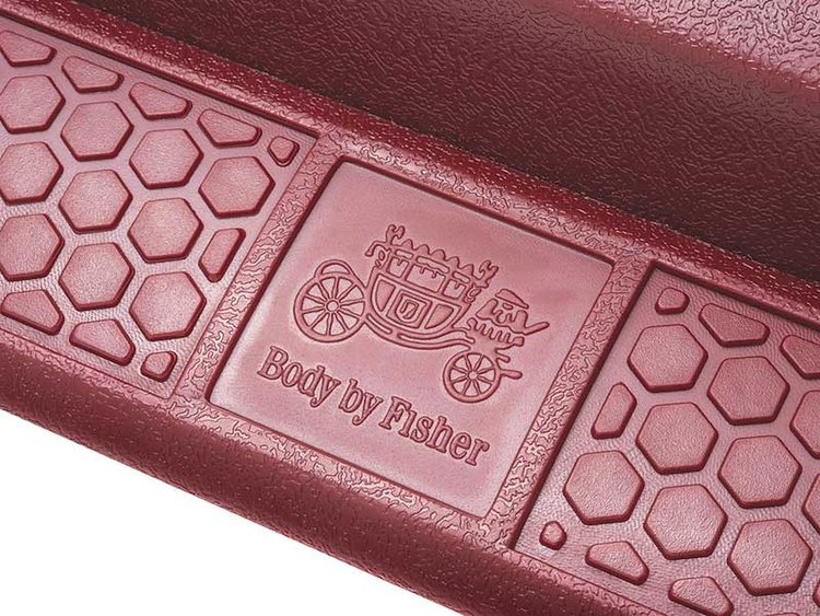 AUS161 Door Sill Plates, 1983-1992 Chevy Camaro/Pontiac Firebird, Pair, Red