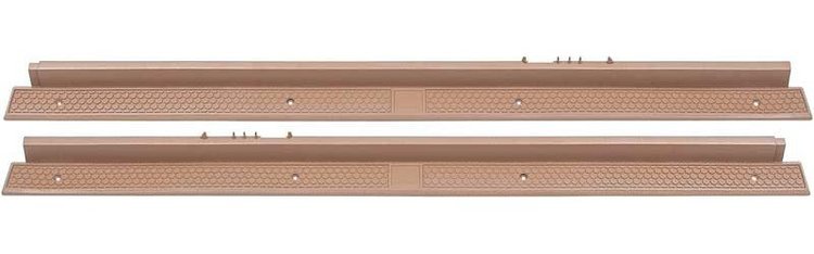 AUS164 Door Sill Plates, 1983-1992 Chevy Camaro/Pontiac Firebird, Pair, Beechwood