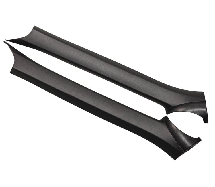 AUS2699 T-Top A-Pillar Trim, 1982-1992 Chevy Camaro/Pontiac Firebird, Pair, Black