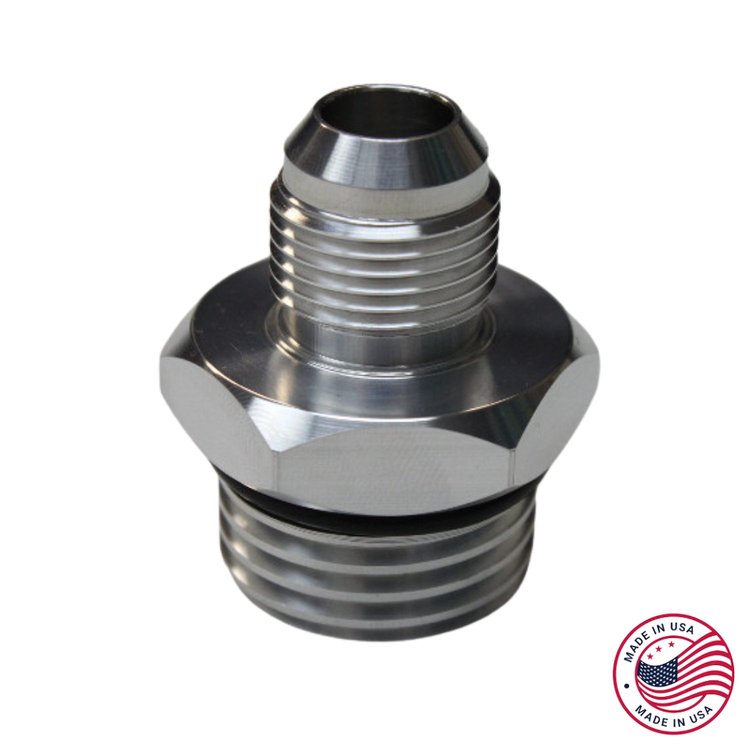 CBW-028 Oil Cap w/-10 AN Fitting, 1985-1997 Chevy Camaro/Pontiac Firebird TPI/LT1, Billet Aluminum