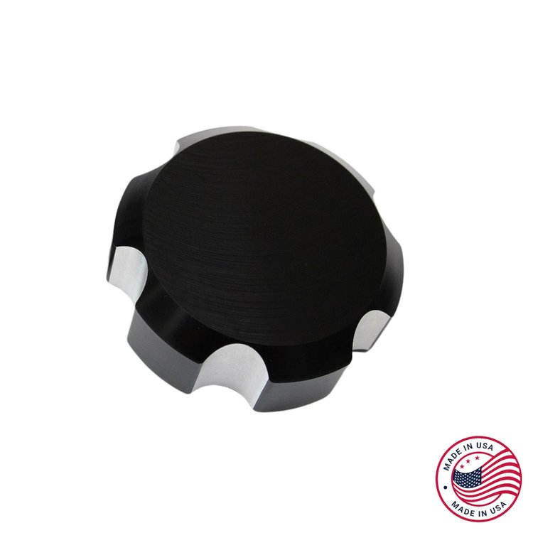 CBW-037B Coolant Overflow Tank Cap, 1993-2002 Chevy Camaro/Pontiac Firebird, Billet Aluminum, Black