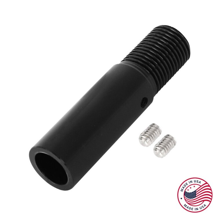 CBW-038 Automatic to Manual Transmission Shifter Knob Adapter, 1982-2002 Chevy Camaro/Pontiac Firebird, Billet Aluminum