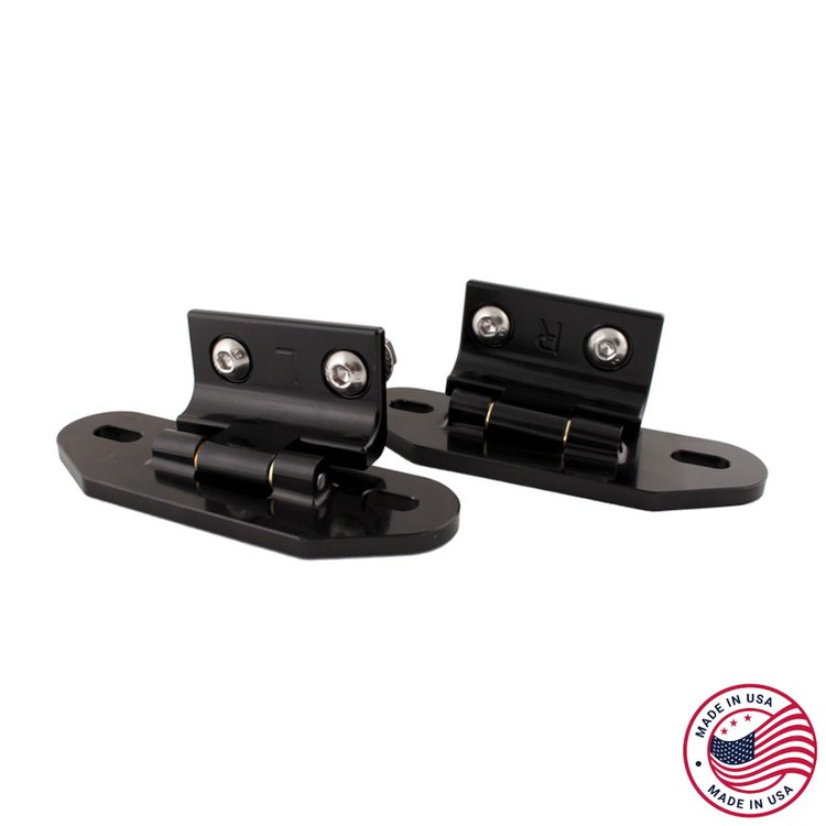 CBW-064 Billet Aluminum Rear Hatch Hinges, 1982-1992 Chevy Camaro/Pontiac Firebird, Pair