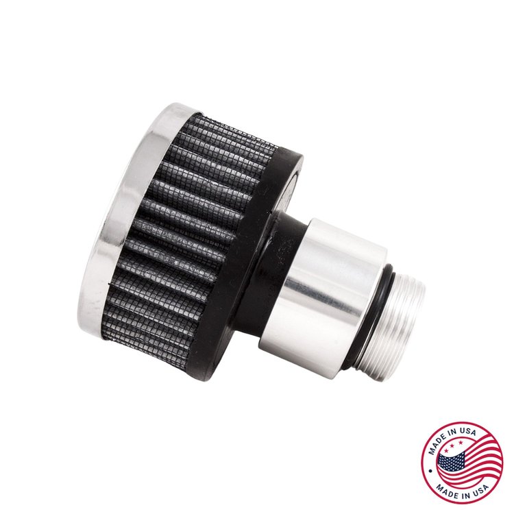 CBW-069 Oil Cap Breather, For Holley LS Valve Covers, Billet Aluminum