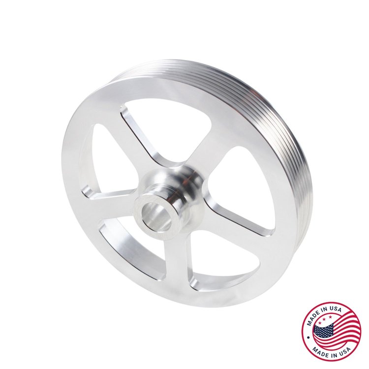 CBW-071 Power Steering Pulley, 2004 Pontiac GTO, Billet Aluminum