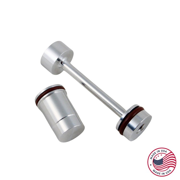 CBW-074 Oil Bypass Delete & Barbell Kit, GM LS, Billet Aluminum