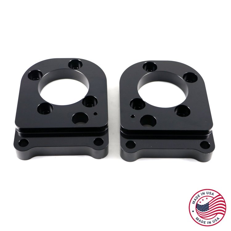 CBW-084B Backing Plates for 10 Bolt, 1993-1997 Chevy Camaro/Pontiac Firebird, Pair, Billet Aluminum
