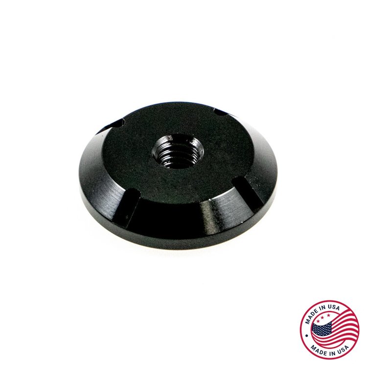 CBW-086B Manual Antenna Retaining Nut, 1982-1992 Chevy Camaro/Pontiac Firebird, Billet Aluminum