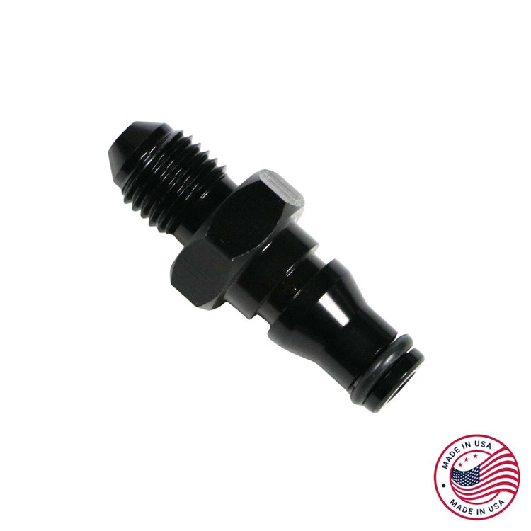 CBW-092B Clutch Line Slave Cylinder Adapter Fitting -4AN, TR6060/T56, Billet Aluminum