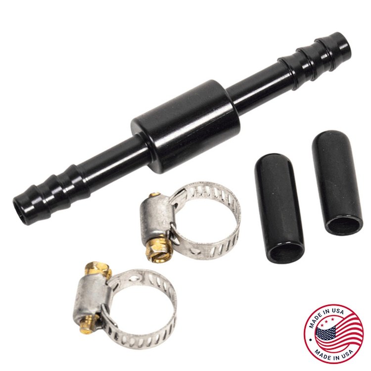CBW-096B Throttle Body Water Coolant Bypass Kit, GM LS1/LS6, Billet Aluminum