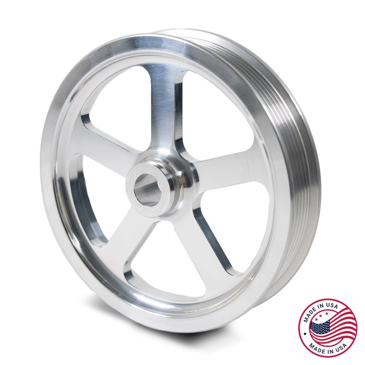 CBW-139 Power Steering Pulley, 2009-2015 Cadillac CTS-V, Billet Aluminum
