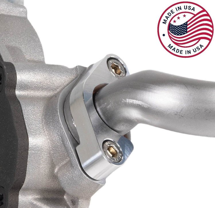 CBW-153 Pickup Tube Support Brace, GM LS, Billet Aluminum
