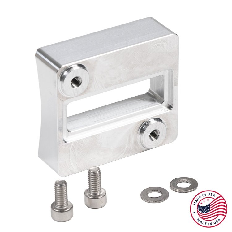 CBW-160 Mass Air Flow Sensor Bung for 4 in. Pipe, GM LS3/LS7 & LT Style MAF's, Billet Aluminum