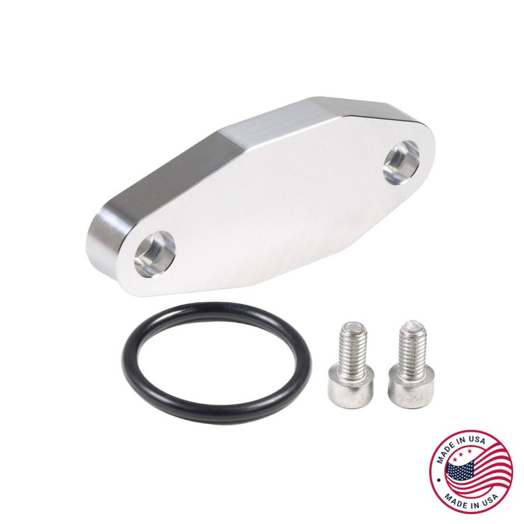 CBW-162 Oil Cooler Bypass Plate, GM Gen V LT, Billet Aluminum