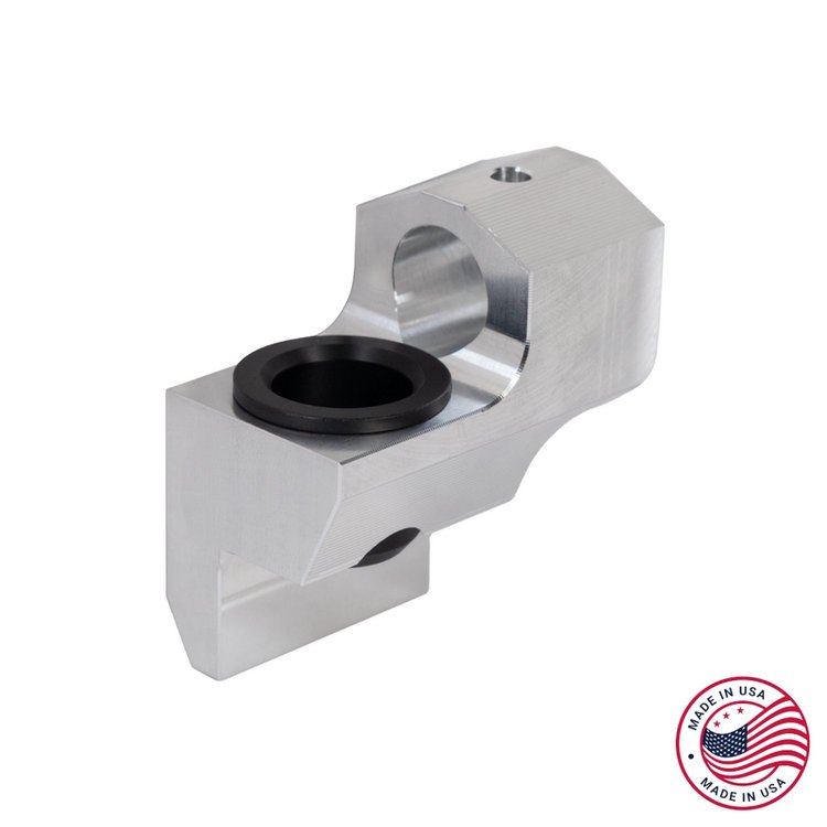 CBW-169 T56 Rear Offset Lever w/Delrin Shifter Cup, GM F-Body/Ford Mustang Cobra, Billet Aluminum