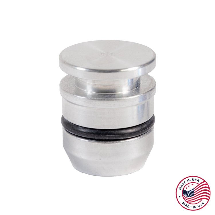 CBW-175 Auto Transmission-Speedometer Block Off/Delete Plug, GM TH350, Billet Aluminum