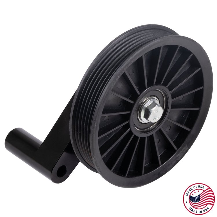 CBW-193B Smog Pump Delete Pulley, 1988-1992 Chevy Camaro/Pontiac Firebird, Billet Aluminum, Black
