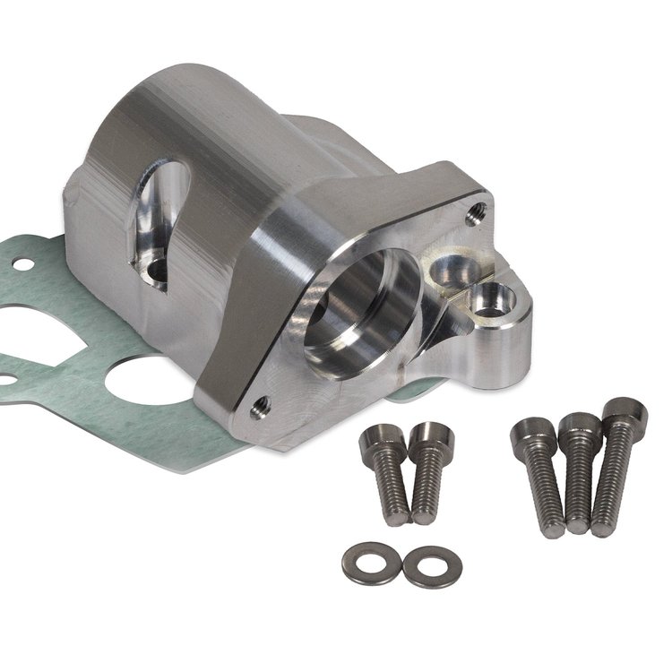 CBW-198 IAC Housing, 1985-1992 Chevy Camaro/Pontiac Firebird TPI, Billet Aluminum