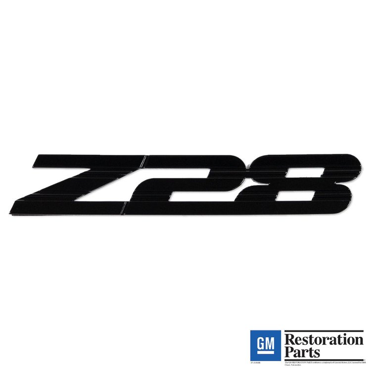 HT10139552 Fender/Rear Filler Panel Emblem, 1993-2002 Chevy Camaro Z28