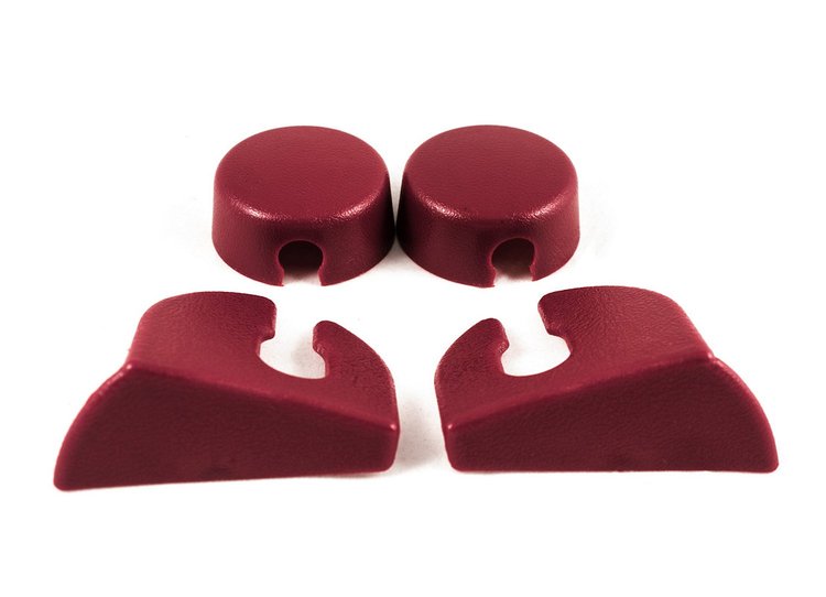 HT10193314K Rear Hatch Strut Cover Trim Kit, 1982-1992 Chevy Camaro/Pontiac Firebird, Red