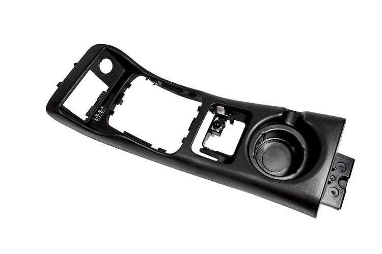 HT10271365 Manual Upper Console/Shifter Plate, 2000-2002 Chevy Camaro/Pontiac Firebird, Incomplete, Ebony