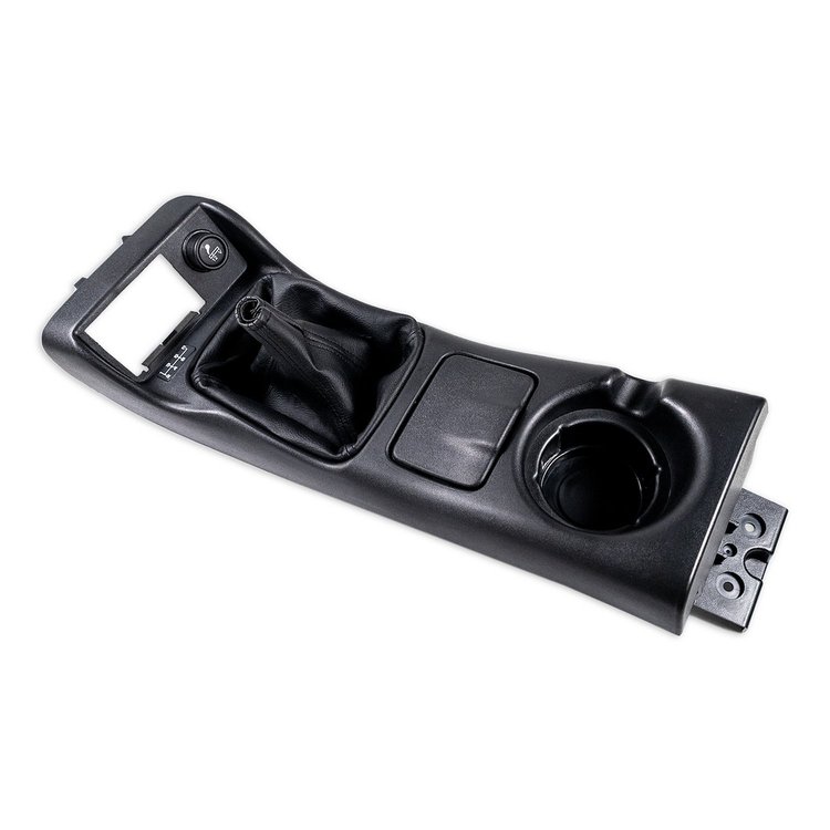 HT10306415 Manual Upper Console/Shifter Plate, 2000-2002 Chevy Camaro/Pontiac Firebird, Complete, Ebony