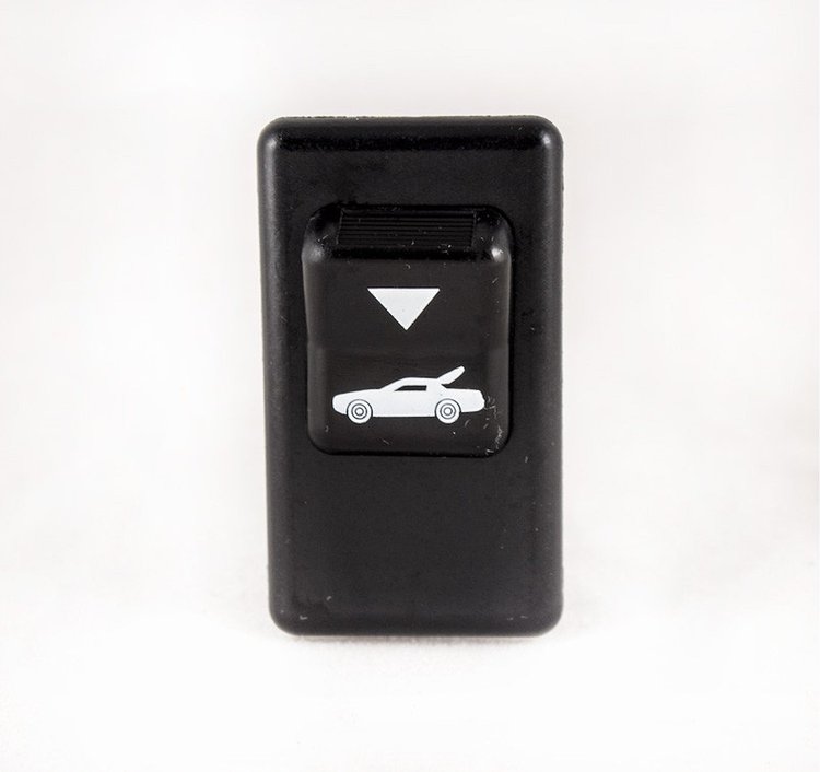 HT14103360 Hatch/Trunk Release Switch, 1982-1989 Chevy Camaro, White