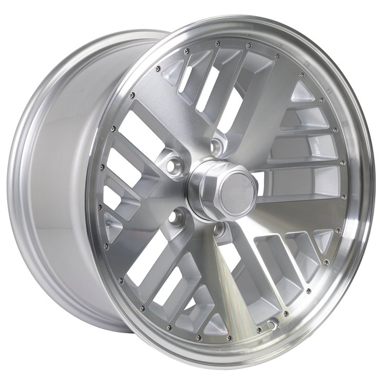 HT179FORMULA Formula Wheel Set, 1988-1992 Pontiac Firebird [Size: 17"x9"] Silver Finish