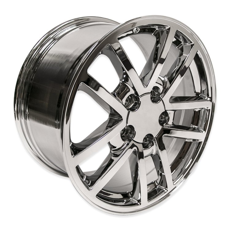 HT179SS35-C 10-Spoke SS Wheel Set, 1993-2002 Chevy Camaro [Size: 17"x9"] Chrome Finish