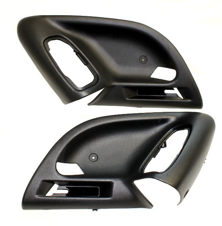 HT9399CDHT Door Handle Trim Panel, 1993-1999 Chevy Camaro, Pair, Graphite