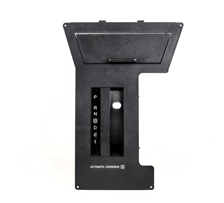 HT10027460-OD Automatic Shifter Plate, 1982-1984 Pontiac Firebird, 4-Speed w/Overdrive