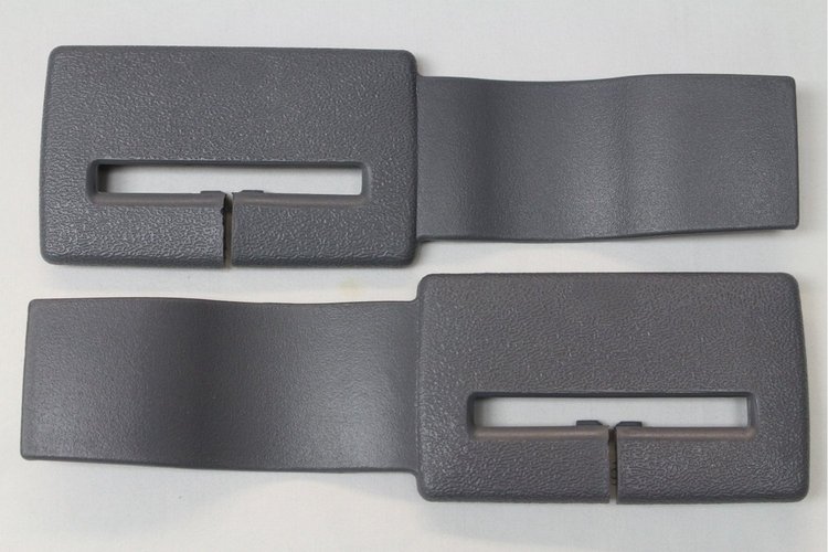 HT20524186/4187 Seat Belt Headliner Trim, 1982-1992 Chevy Camaro/Pontiac Firebird, Pair, Gray