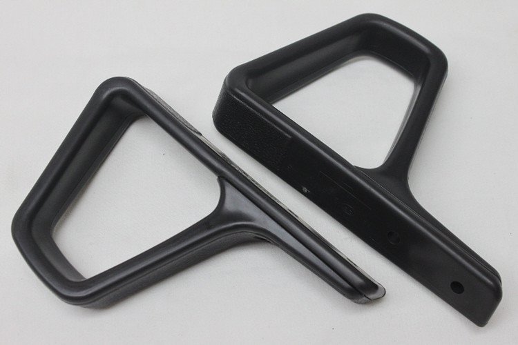 HT20549669 / HT20549668 Seat Belt Shoulder Guide, 1984-1989 Chevy Camaro/Pontiac Firebird, Pair, Black