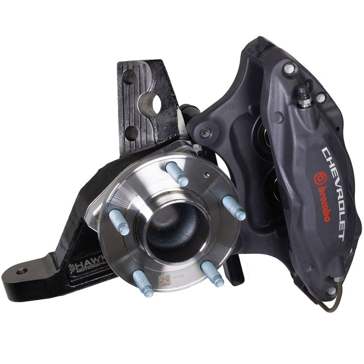 HM8292BBUKIT-GEN5 Front Spindle & Big Brake Upgrade Kit, 1982-92 Chevy Camaro/Pontiac Firebird, For Gen 5 Camaro Brake Swaps