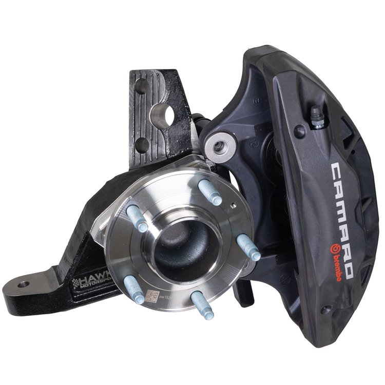 HM8292BBUKIT-GEN6SS Front Spindle & Big Brake Upgrade Kit, 1982-92 Chevy Camaro/Pontiac Firebird, For Gen 5 Camaro Brake Swaps