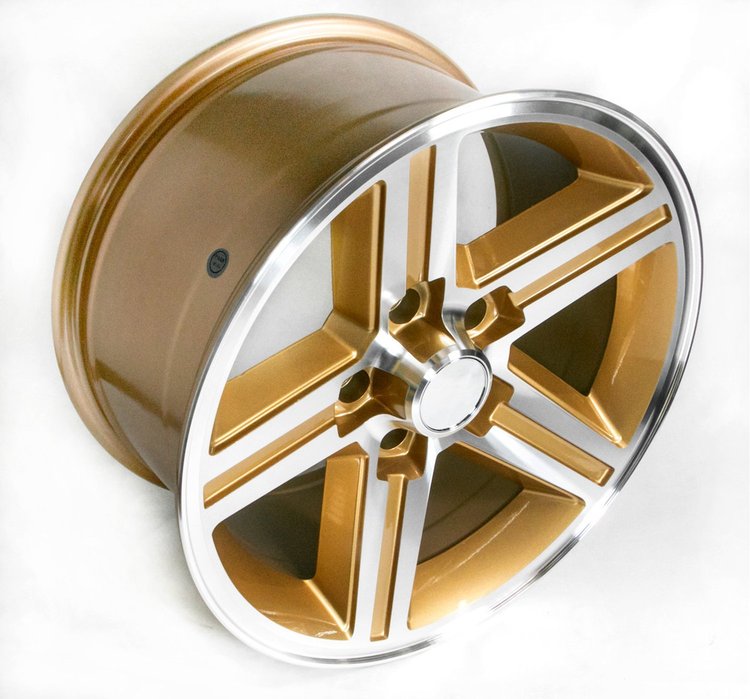 HT179IROCZGOLD-85 IROC-Z Wheel Set, 1985-1987 Chevy Camaro [Size: 17"x9"] Gold Finish