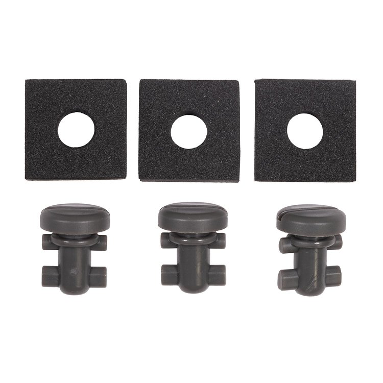 HM16673676-G (X3) Spare Tire Cover Screws, 1993-2002 Chevy Camaro/Pontiac Firebird, Pack of 3, Graphite