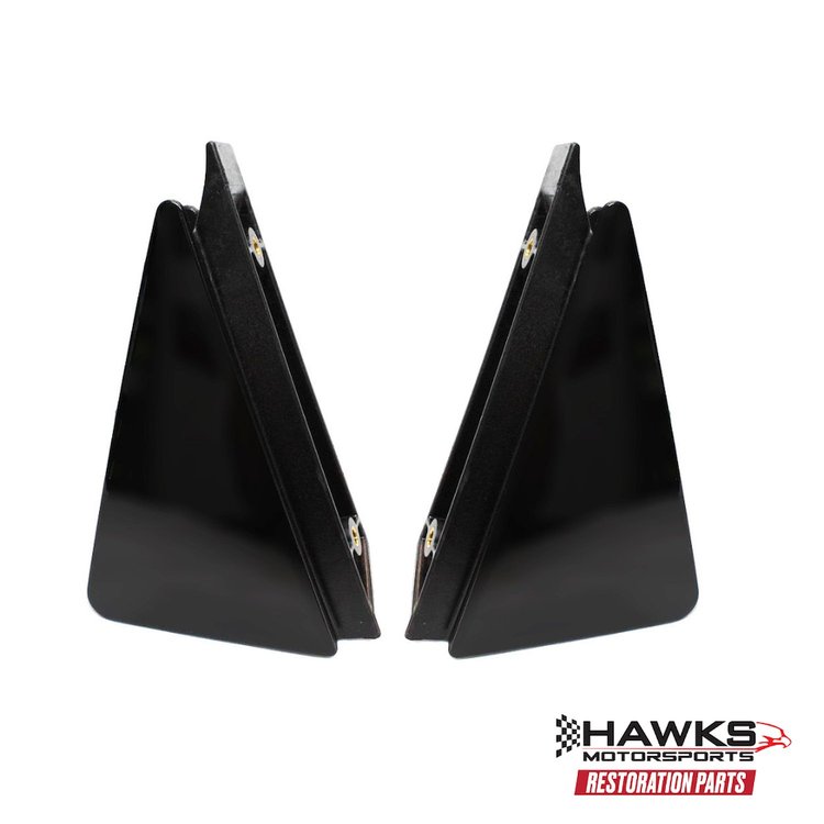 HT10286318/6319 Convertible Top Sail Panel Trim, 1993-2002 Chevy Camaro/Pontiac Firebird, Pair