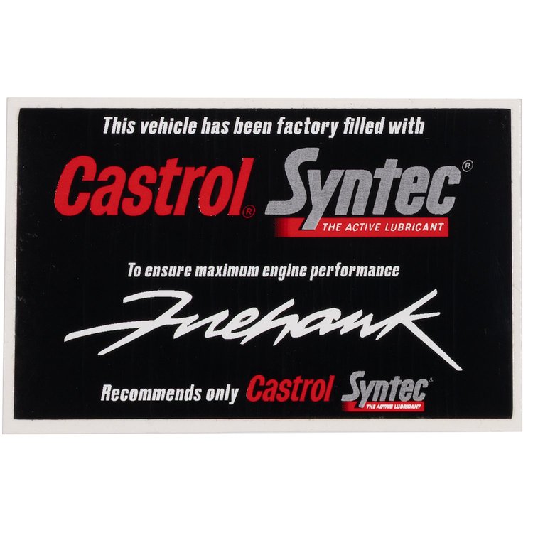 HMAIRBOXDECAL-FHWK Lower Air Box Decal, 1998-2002 Firehawk