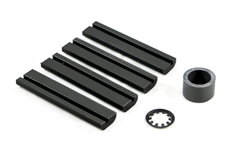 MS-001 Rear Hatch Motor Nylon Guides, 1986-1991 Chevy Camaro/Pontiac Firebird