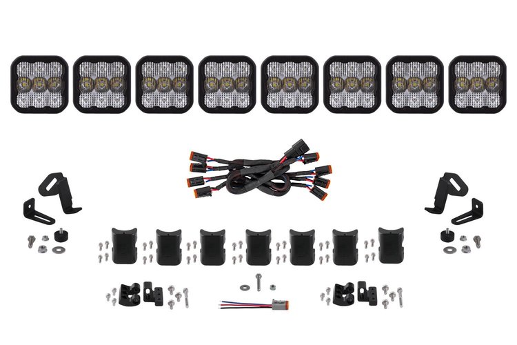 WHITE COMBO LIGHTBAR