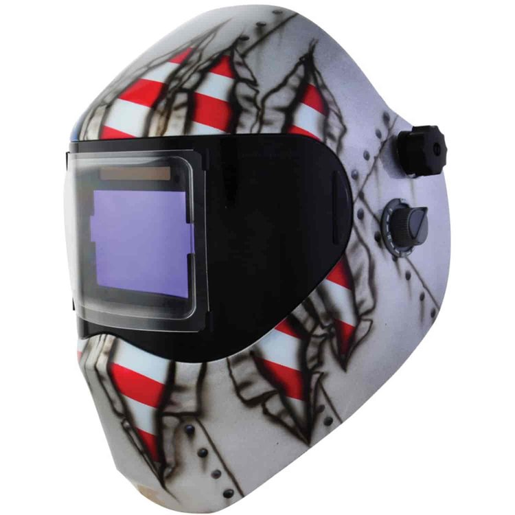 RFP E Series Welding Helmet Custom Ripped Graphics