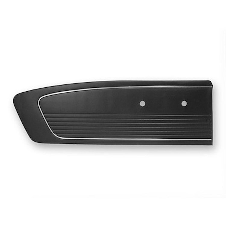 C6ZZ-65239423BK 1966 Standard Door Panels (Black)