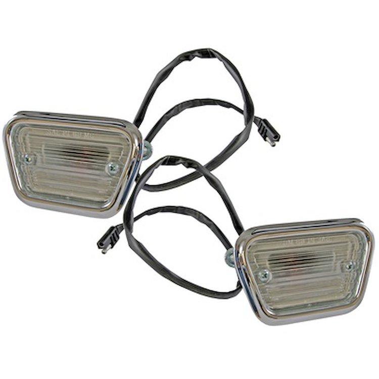 C8ZZ-15A201-C-D Front Side Marker Lights, Pair