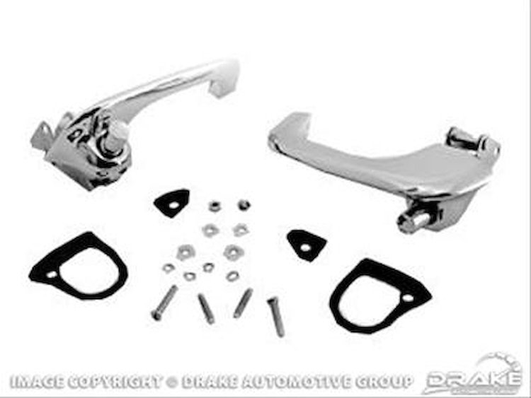Exterior Door Handle Set 1967-1968 Ford Mustang