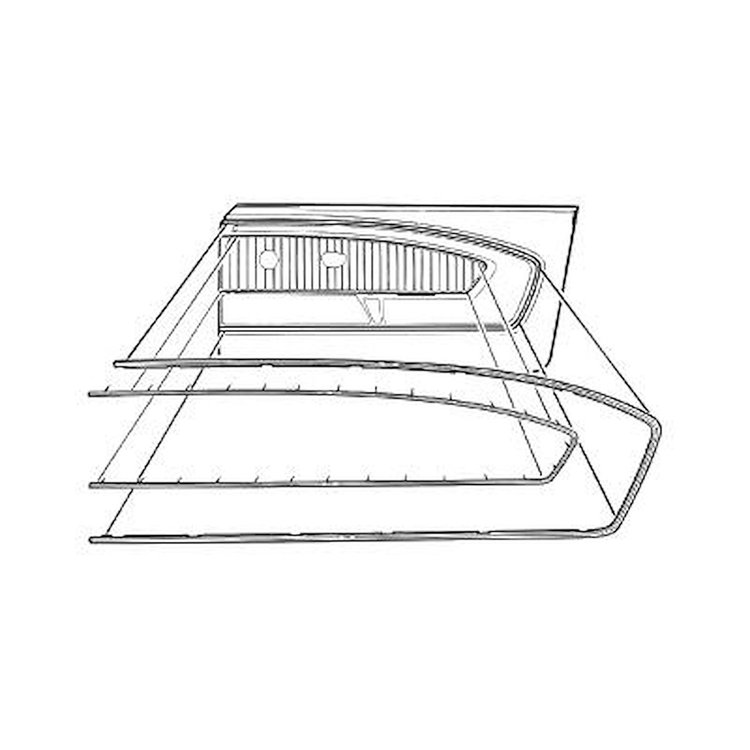 C5ZZ-652042-71S Door Trim Stainless Steel Set