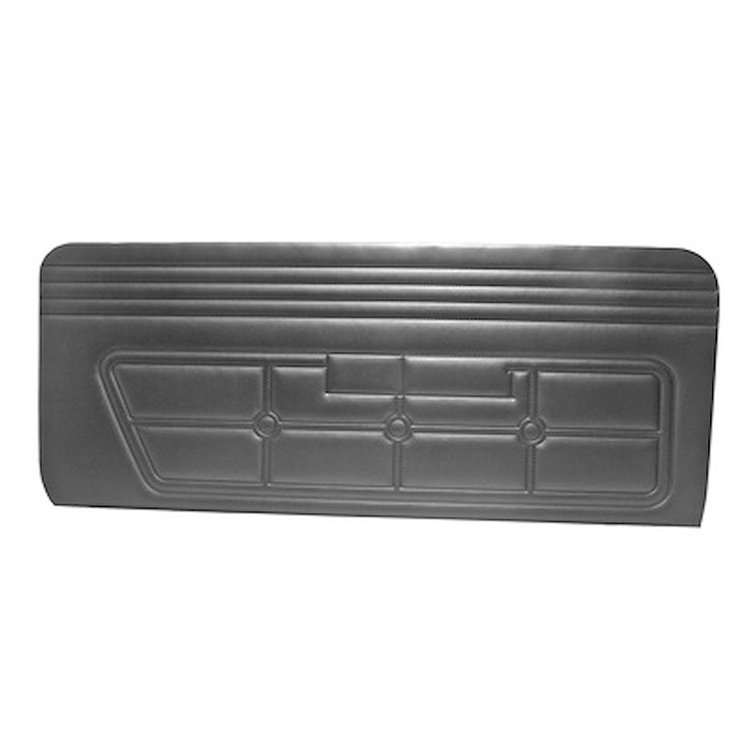 D1ZZ-65239423BK 71-73 Standard Door Panel (Black)