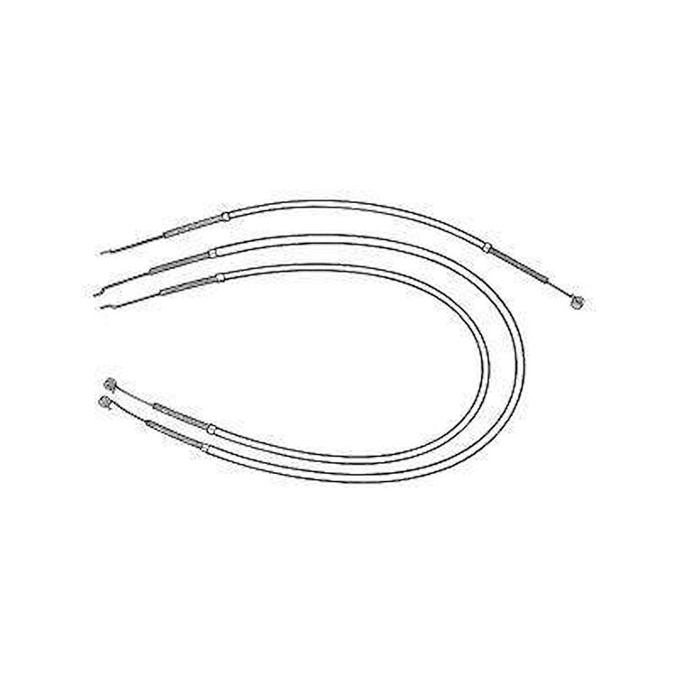 C5ZZ-18518-52-K 64-66 Heater Control Cables (Heater,Temperature,Defroster)