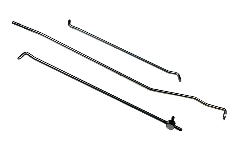 67-68 DOOR LOCK ROD SET R