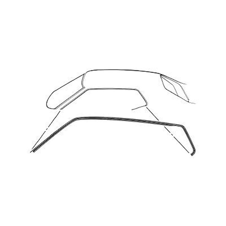 69-70 COUPE ROOF RAIL SEA